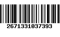 Código de Barras 2671331037393