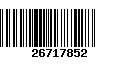 Código de Barras 26717852