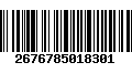 Código de Barras 2676785018301