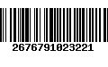 Código de Barras 2676791023221