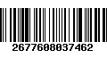 Código de Barras 2677608037462