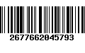 Código de Barras 2677662045793