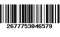 Código de Barras 2677753046579