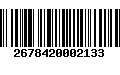 Código de Barras 2678420002133