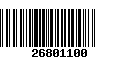 Código de Barras 26801100