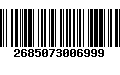 Código de Barras 2685073006999