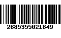 Código de Barras 2685355021849