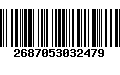 Código de Barras 2687053032479