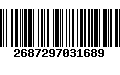 Código de Barras 2687297031689