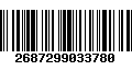 Código de Barras 2687299033780