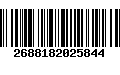 Código de Barras 2688182025844