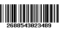 Código de Barras 2688543023489