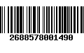 Código de Barras 2688578001490