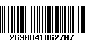 Código de Barras 2690841862707