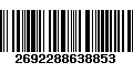 Código de Barras 2692288638853