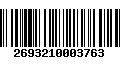 Código de Barras 2693210003763