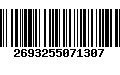 Código de Barras 2693255071307