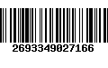 Código de Barras 2693349027166