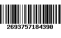 Código de Barras 2693757184390