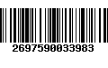 Código de Barras 2697590033983