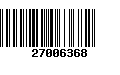 Código de Barras 27006368