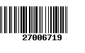 Código de Barras 27006719