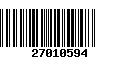 Código de Barras 27010594