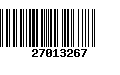 Código de Barras 27013267