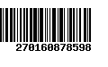 Código de Barras 270160878598