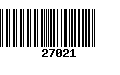 Código de Barras 27021