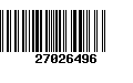 Código de Barras 27026496