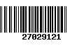 Código de Barras 27029121