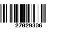 Código de Barras 27029336