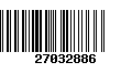 Código de Barras 27032886