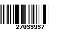 Código de Barras 27033937