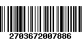 Código de Barras 2703672007886