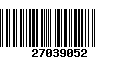 Código de Barras 27039052