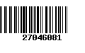 Código de Barras 27046081