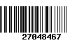 Código de Barras 27048467