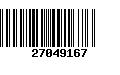 Código de Barras 27049167