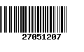 Código de Barras 27051207