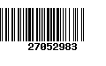 Código de Barras 27052983