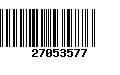 Código de Barras 27053577