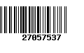 Código de Barras 27057537