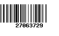 Código de Barras 27063729