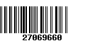 Código de Barras 27069660