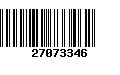 Código de Barras 27073346