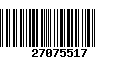 Código de Barras 27075517