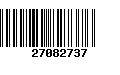 Código de Barras 27082737