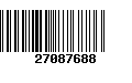 Código de Barras 27087688